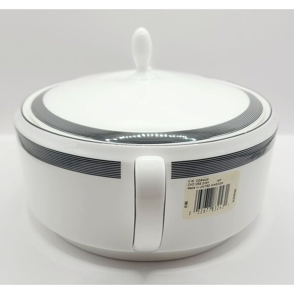 Wedgwood Vera Wang Cosmos Covered Vegetable Serving Dish Bone China New with Tag - Picture 3 of 16